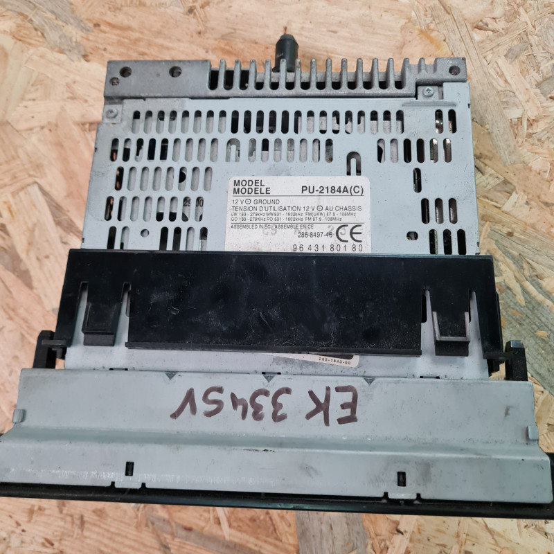 Autoradio Peugeot 406