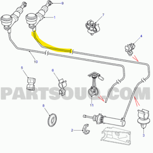 FLEXIBLE EMETTEUR EMBRAYAGE FREELANDER I